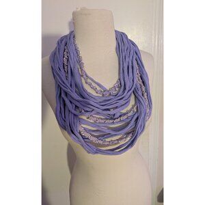 SAAKO Lavender Scarf-Lace NWT